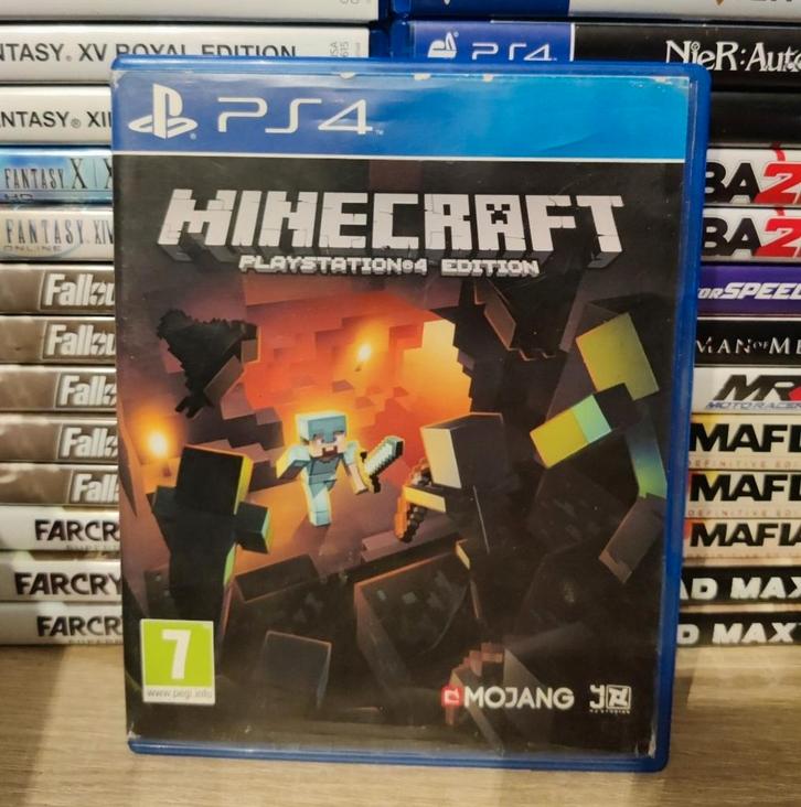 Minecraft playstation 4, Spelcomputers en Games, Games | Sony PlayStation 4, Zo goed als nieuw, Sport, 1 speler, Vanaf 3 jaar