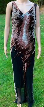 Nieuwe, bruine avondjurk - Maat 36 (S), Galajurk, Bruin, Nieuw, Ophalen of Verzenden