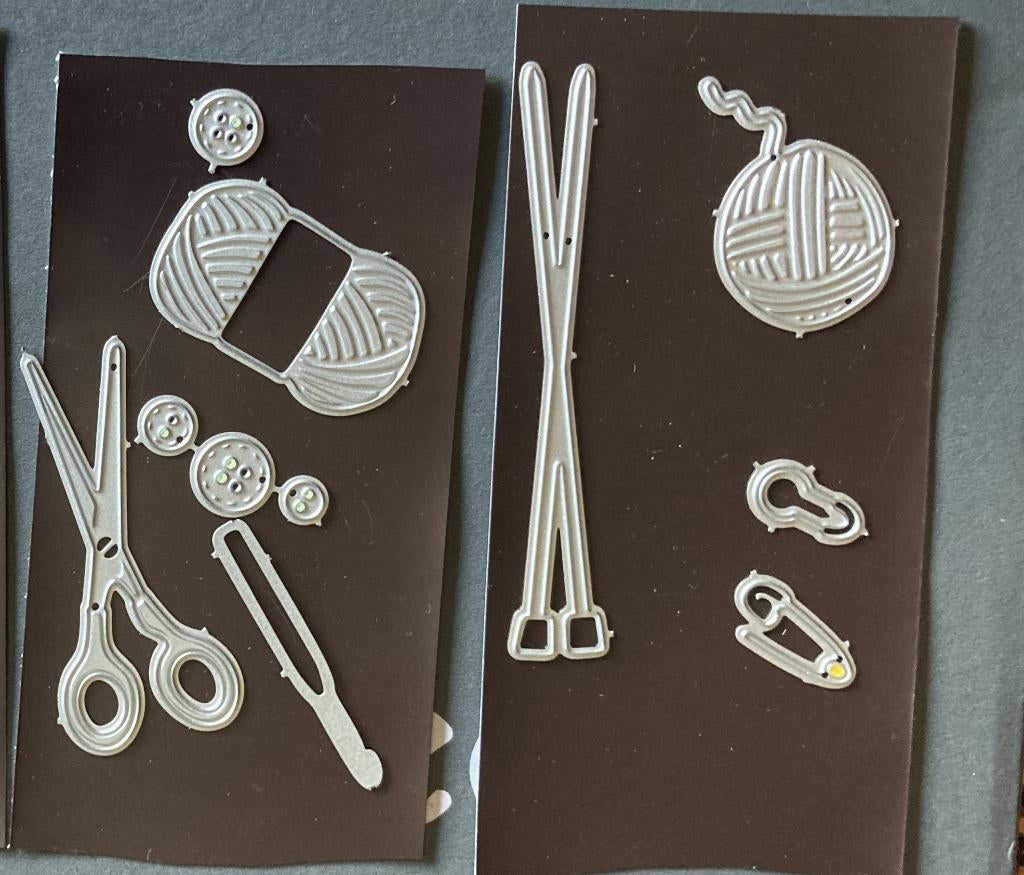 2 setjes snijmallen breien, Ophalen of Verzenden, Zo goed als nieuw, Overige thema's, Pons of Mal