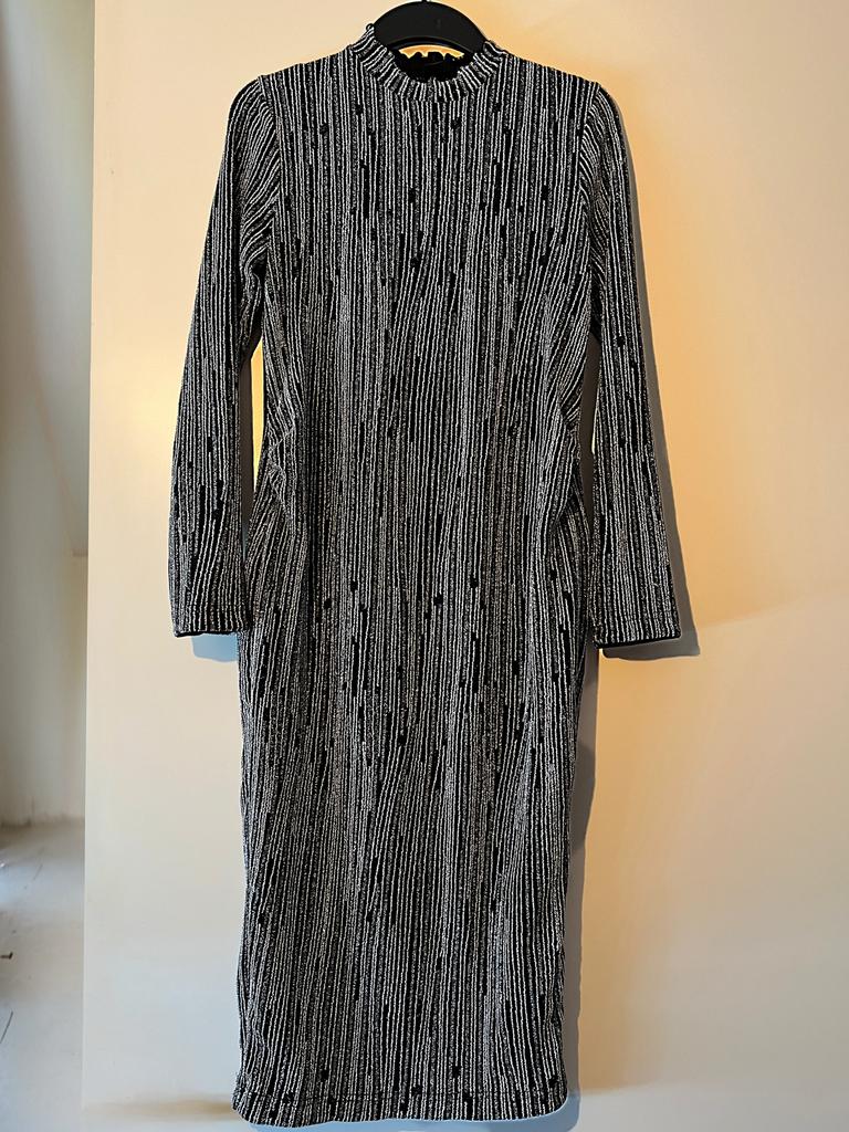 Lange Jurk van Shein met giltters L, Maat 38/40 (M), Overige kleuren, Ophalen of Verzenden, Zo goed als nieuw