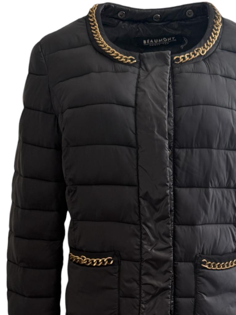 Beaumont jas L, Kleding | Dames, Jassen | Winter, Maat 38/40 (M), Zwart, Ophalen of Verzenden, Zo goed als nieuw