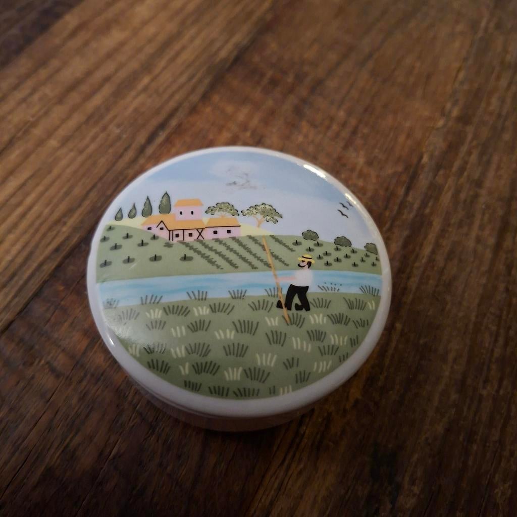 Villeroy & Boch potje met Deksel Design Naif is 8 bij 3 cm g, Ophalen of Verzenden