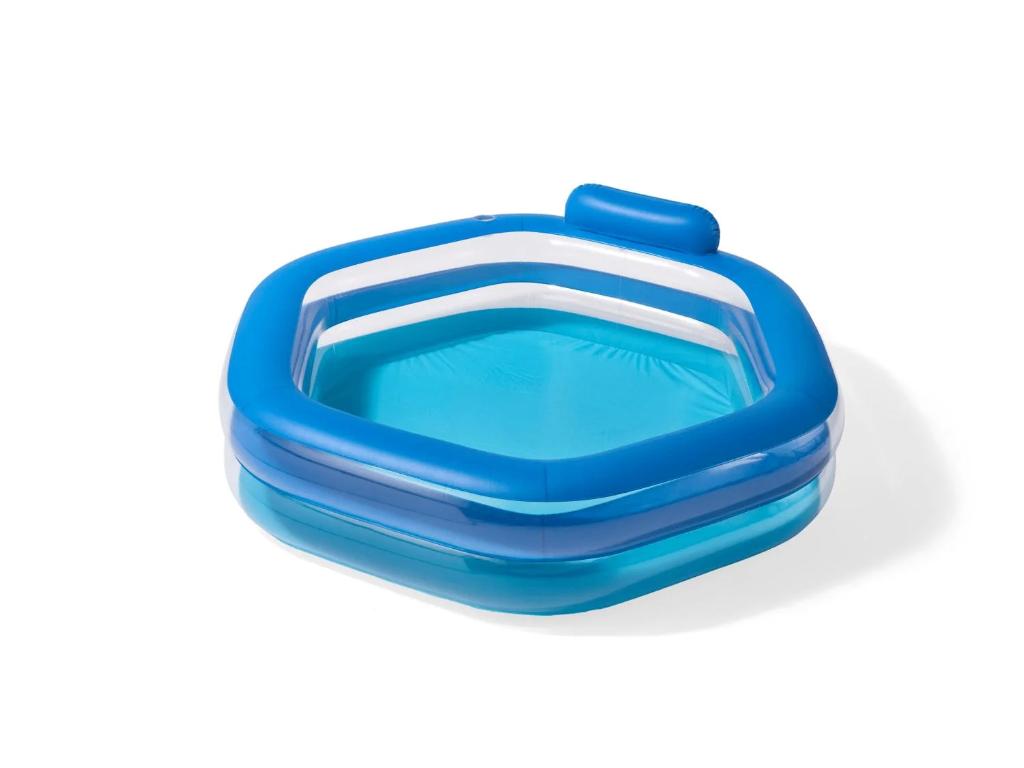 Opblaasbaar kinder zwembad 6 kantig, Tuin en Terras, Ophalen, Minder dan 80 cm, Opblaaszwembad, Rechthoekig