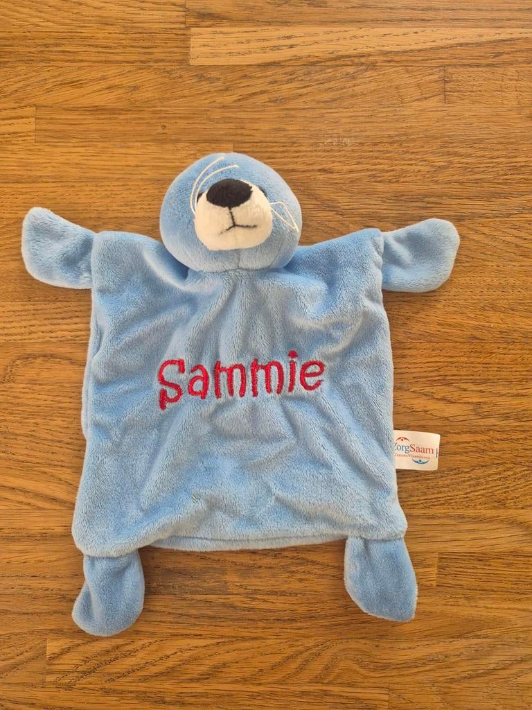 ZorgSaam Sammie knuffel - Zeehondje, Kinderen en Baby's, Speelgoed | Knuffels en Pluche, Zo goed als nieuw, Overige typen, Ophalen of Verzenden