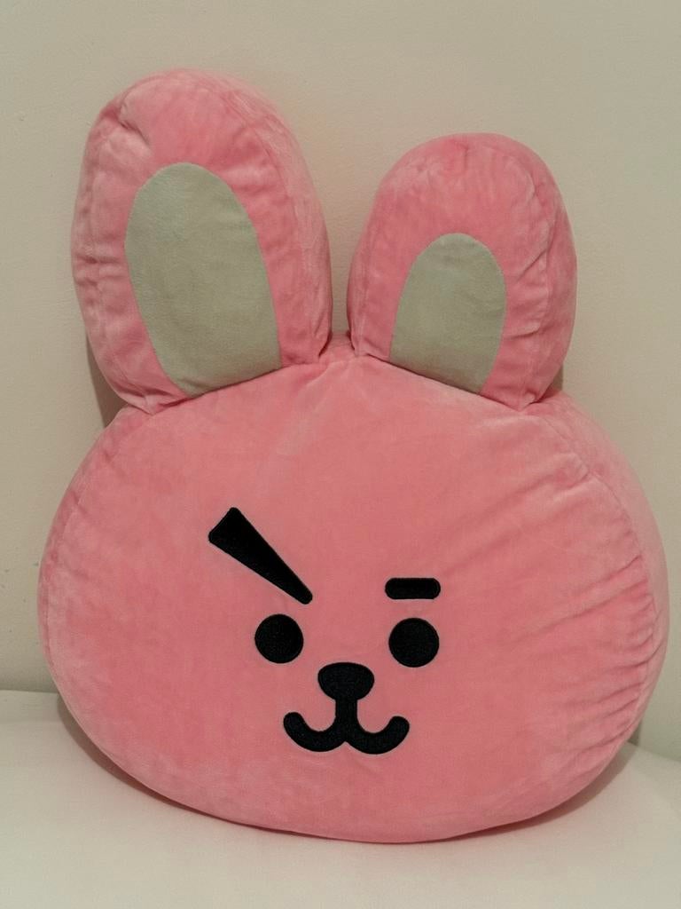 BT21 BTS official cooky plush kussen knuffel cushion 36cm, Ophalen of Verzenden, Zo goed als nieuw, Gebruiksvoorwerp