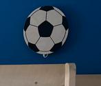 Voetbal wandlamp hout met stekker, Ophalen, Zo goed als nieuw, Hout