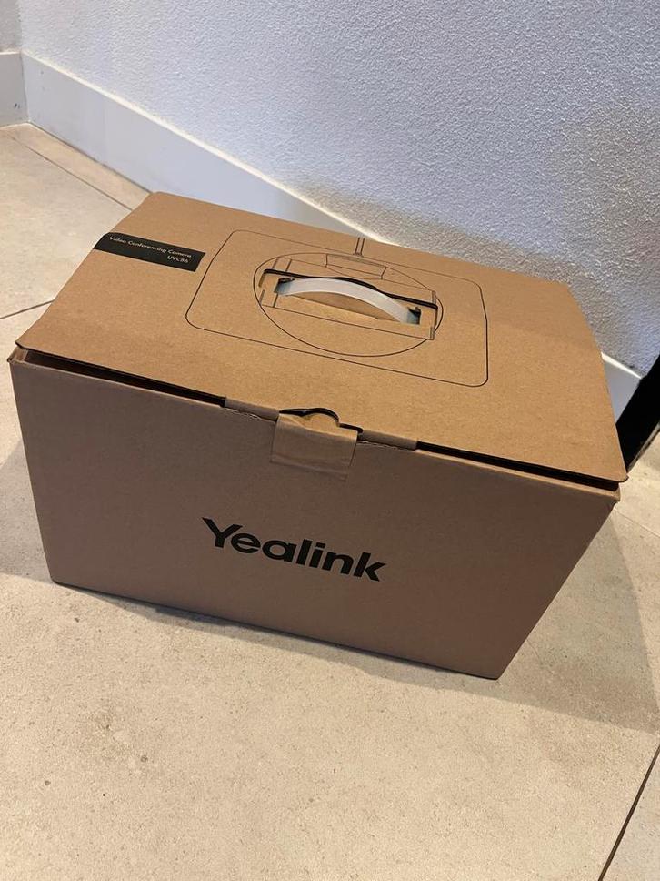 Yealink UVC86 Videoconferentie Camera - Nieuw in doos, Computers en Software, Webcams, Nieuw, Bedraad, Windows, Zoomfunctie, Ophalen of Verzenden