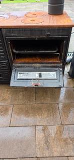 houtkachel met ovenfunctie en kookplaat, Huis en Inrichting, Kachels, Ophalen, Gebruikt, Houtkachel, Vrijstaand