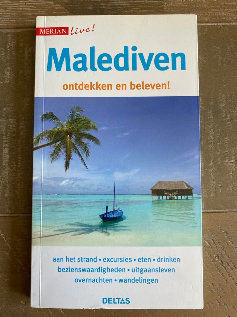Merian Live! Malediven: Ontdekken en Beleven Reisgids, Overige merken, Ophalen of Verzenden, Zo goed als nieuw, Reisgids of -boek