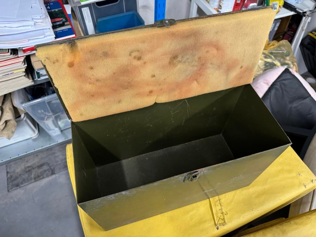 Vintage Leger Kistje - Stevige Opbergkist, Ophalen, Landmacht, Overige gebieden, Kist of Geocache