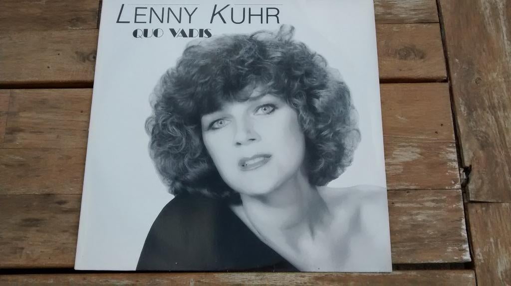 LP - Lenny Kuhr - Quo Vadis, Cd's en Dvd's, Ophalen of Verzenden, Zo goed als nieuw, 12 inch, Levenslied of Smartlap