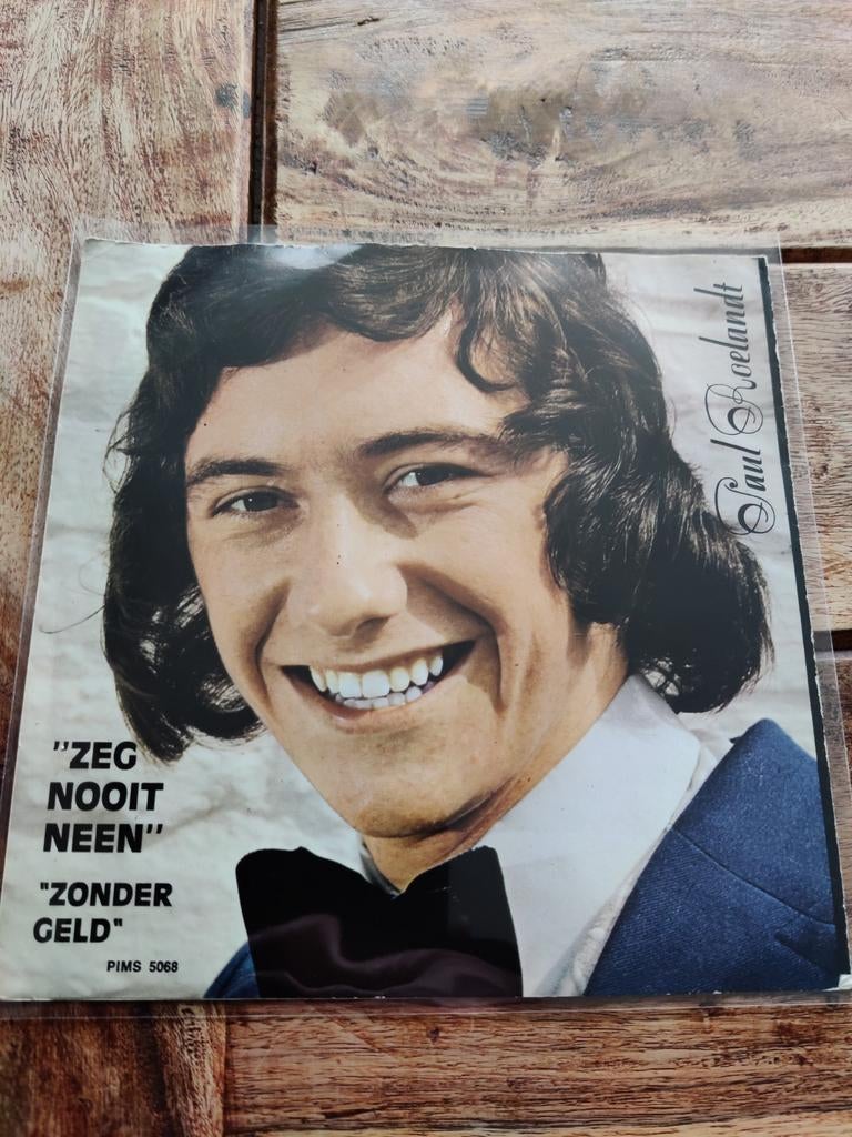 Paul Roelandt - "Zeg Nooit Neen" / "Zonder Geld", Ophalen of Verzenden, Zo goed als nieuw, Overige formaten, Levenslied of Smartlap