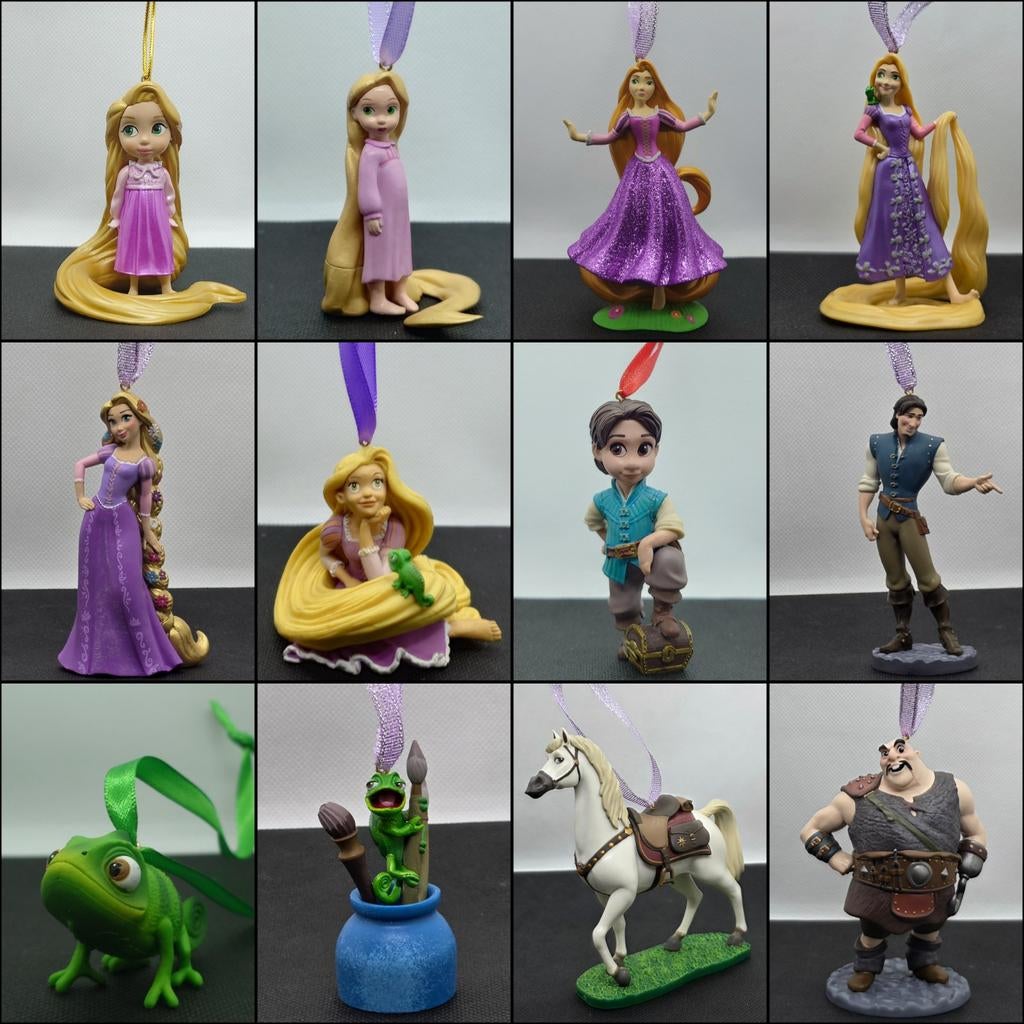 Disney Rapunzel & Flynn kerst ornament hanger kerstbal, Ophalen of Verzenden