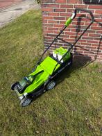 Nieuwe Greenworks 40V accu maaier complete set!!, Cirkelmaaier, Accu-grasmaaier, Nieuw, Ophalen of Verzenden