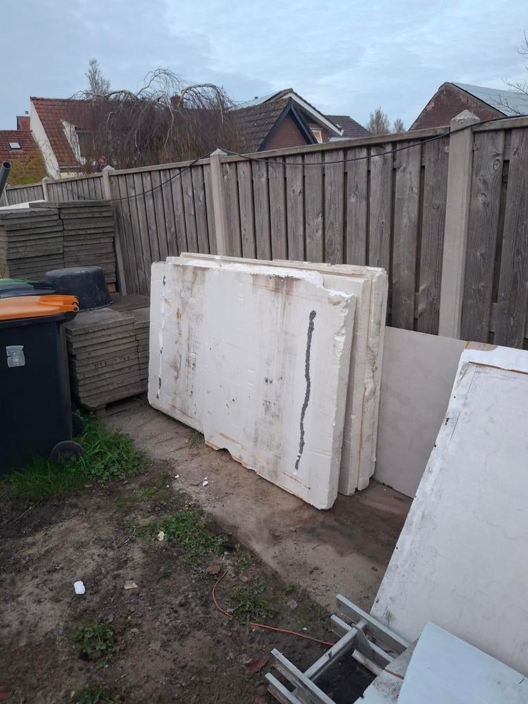 Tempex isolatie platen, Doe-het-zelf en Verbouw, Isolatie en Afdichting, Ophalen, Overige materialen, 15 m² of meer
