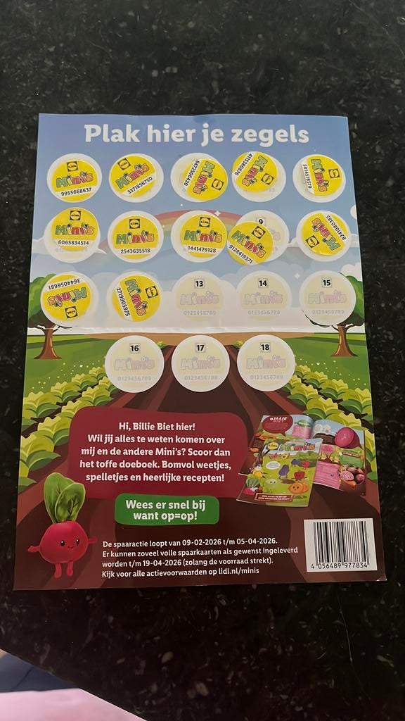 Gratis voor wie er nog een paar tekort heeft., Hobby en Vrije tijd, Spaarzegeltjes, Ophalen