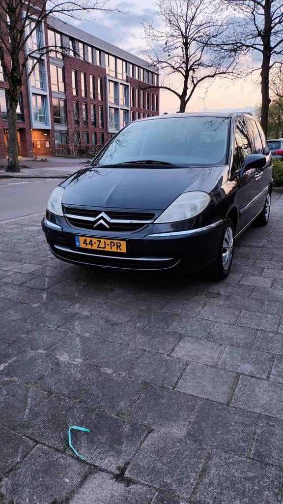 Citroën C8 2.0 16V 2008 Grijs, Auto's, Citroën, Voorwielaandrijving, 8 stoelen, 4 cilinders, Handgeschakeld