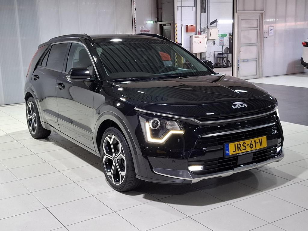 Kia Niro 1.6 GDi Hybrid DynamicLine 18 inch, Apple Carplay/A, 1374 kg, Stof, Gebruikt, Euro 6