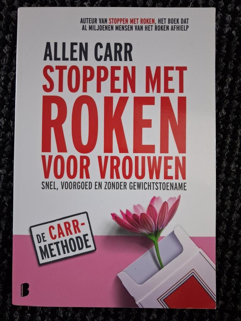 Allen Carr - Stoppen met roken voor vrouwen, Ophalen, Zo goed als nieuw, Allen Carr