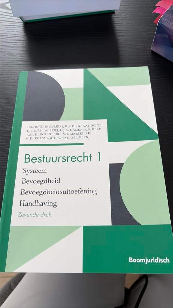 Bestuursrecht 1, Boeken, Ophalen of Verzenden, Nieuw