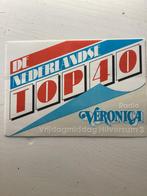 Sticker De Nederlandse Top 40 Veronica, Verzenden, Zo goed als nieuw, Film, Tv of Omroep