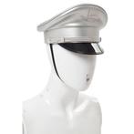 Zilveren nachtclub pet / heren dames gay militaire glimmende, Kleding | Heren, Hoeden en Petten, Verzenden, Nieuw, Pet