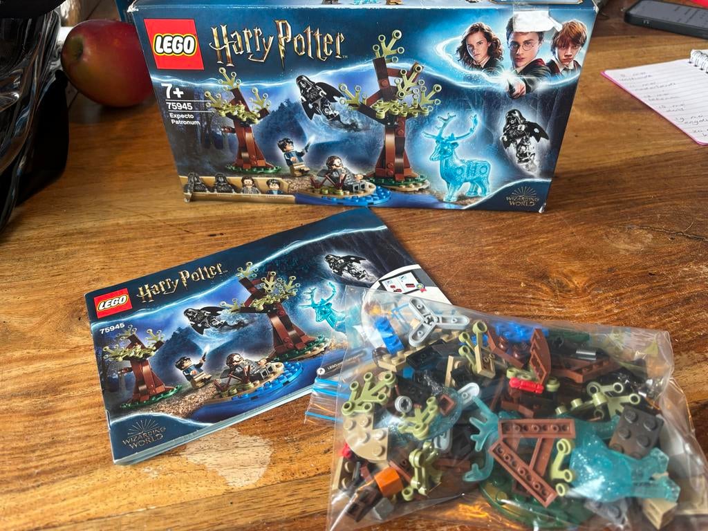 LEGO Harry Potter 75945 Expecto Patronum, Lego, Harry Potter, Ophalen of Verzenden, Zo goed als nieuw