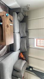 Hoekbank grijs groot, Huis en Inrichting, Banken | Complete zithoeken, Ophalen of Verzenden, Gebruikt