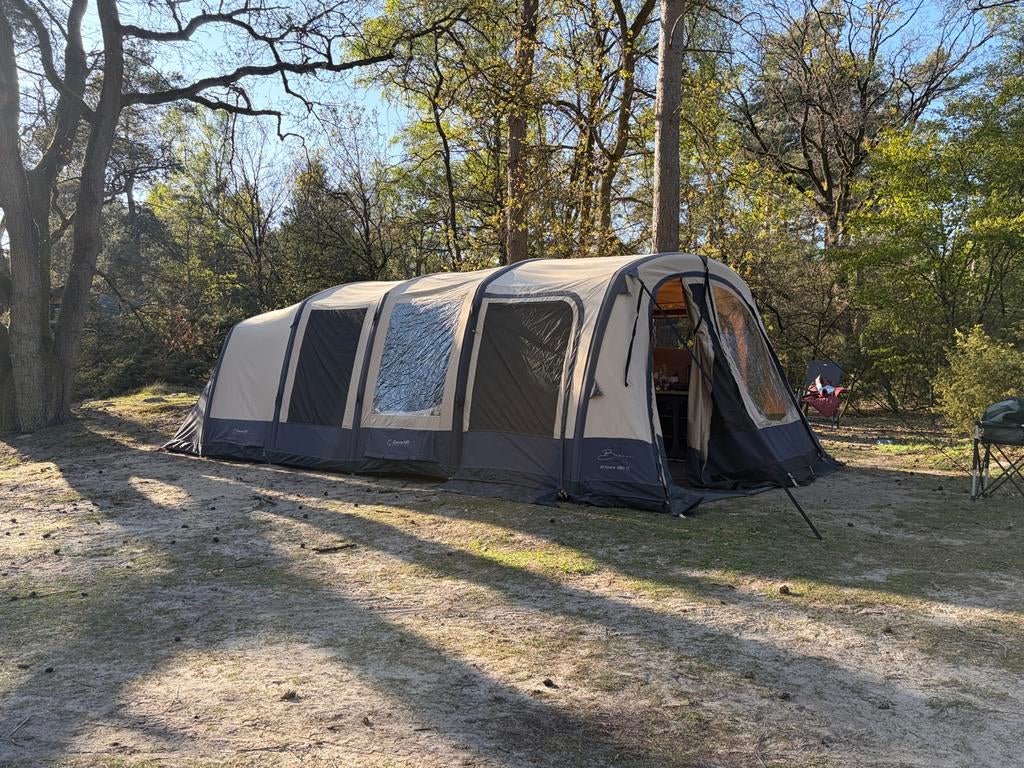 Bardani Airspace 380TC - in prima staat!, Caravans en Kamperen, Ophalen, Gebruikt, Tot en met 5