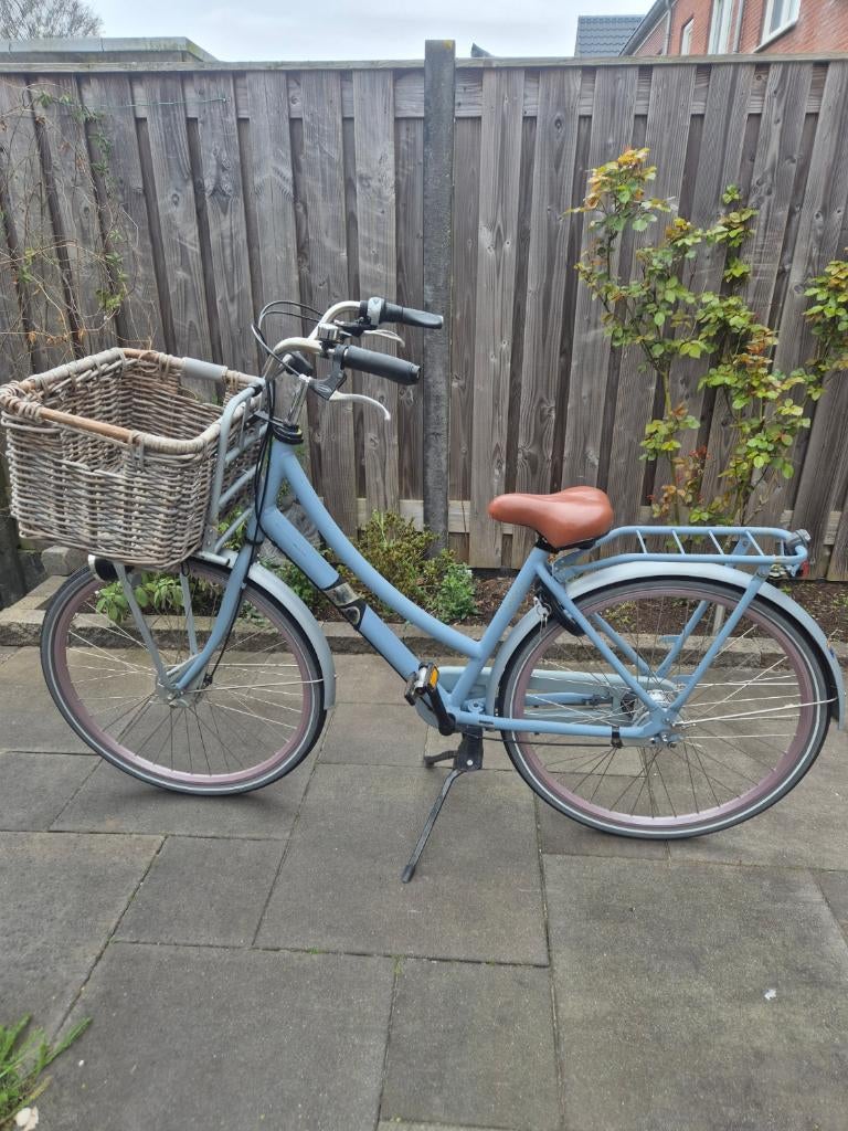 Sparta Pick-Up N7 transportfiets blauw – maat 49, Ophalen, Sparta, Gebruikt, 47 tot 50 cm