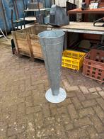 Grote Zinken vaas, Ophalen of Verzenden, Gebruikt