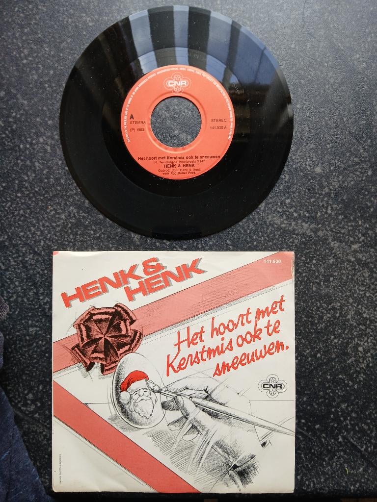 Henk & Henk - Sinterklaas Wie Kent Hem Niet (singles), Cd's en Dvd's, Vinyl Singles, 7 inch, Ophalen of Verzenden, Zo goed als nieuw