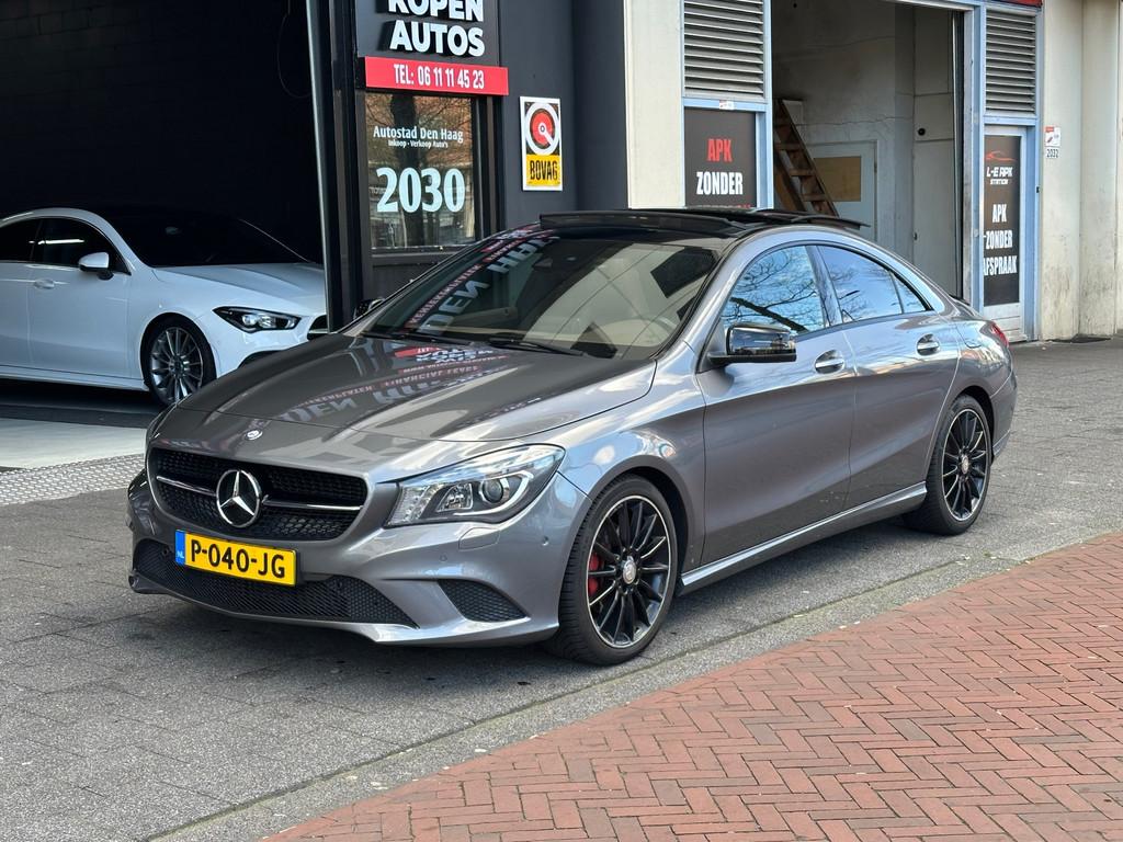 Mercedes-Benz CLA-klasse 200 Aut Leer Navi Clima Camera Pano, Gebruikt, Euro 6, 715 kg, Bedrijf