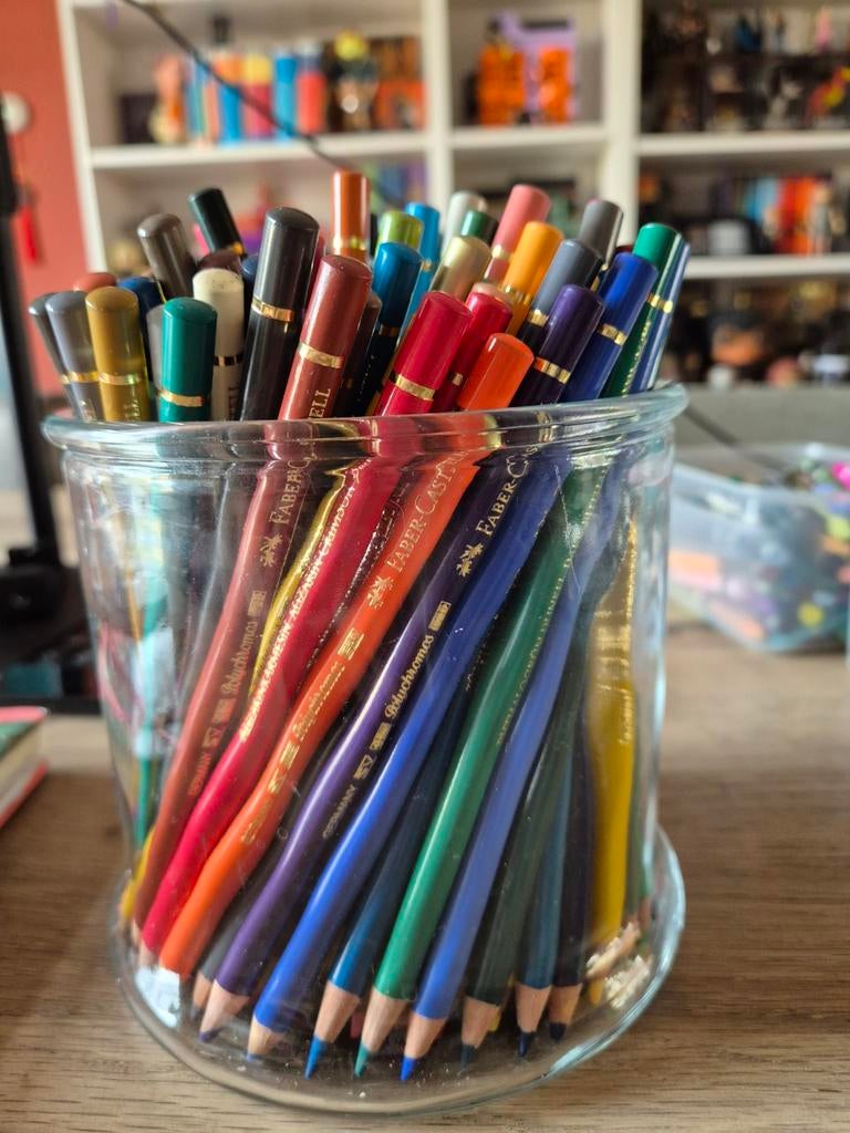 VERKOCHT Faber castell polychromos volledige set, Ophalen of Verzenden, Zo goed als nieuw