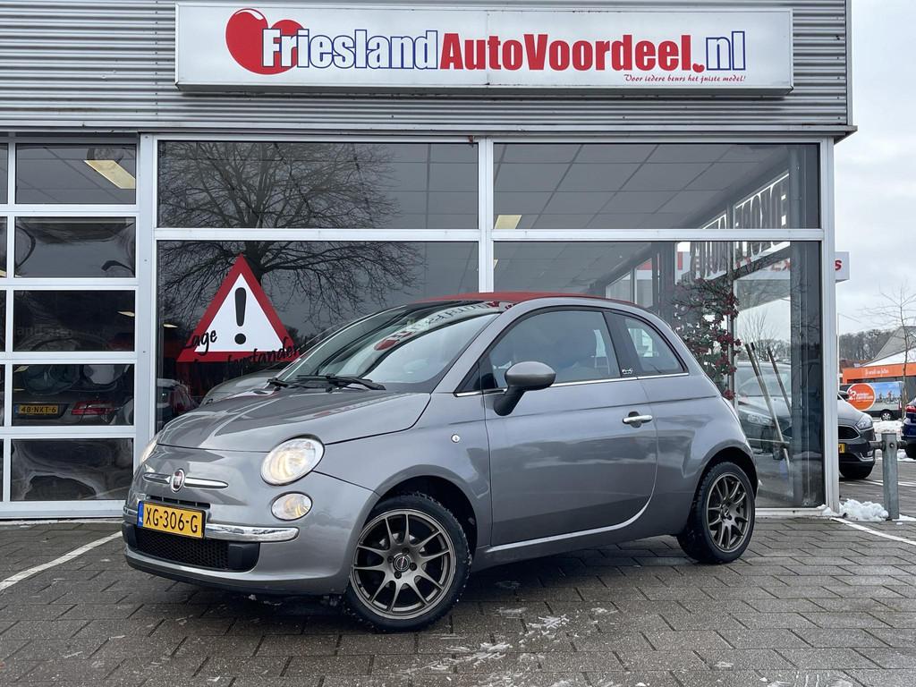 Fiat 500 C 1.2 Lounge /Sport interieur/Airco/PDC achter/LMV/, Auto's, Fiat, Euro 5, Gebruikt, 4 cilinders, Leder