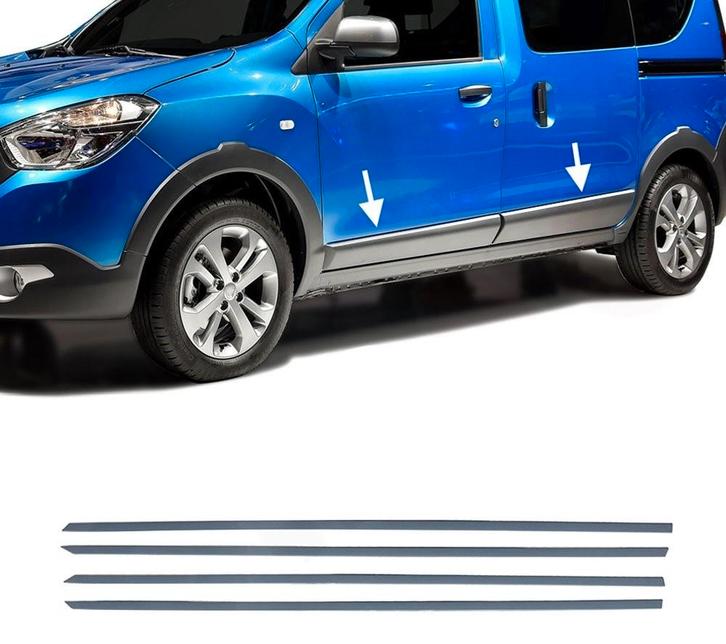 Sierlijsten Dacia Dokker vanaf 2012, Auto diversen, Auto-accessoires, Nieuw, Ophalen of Verzenden