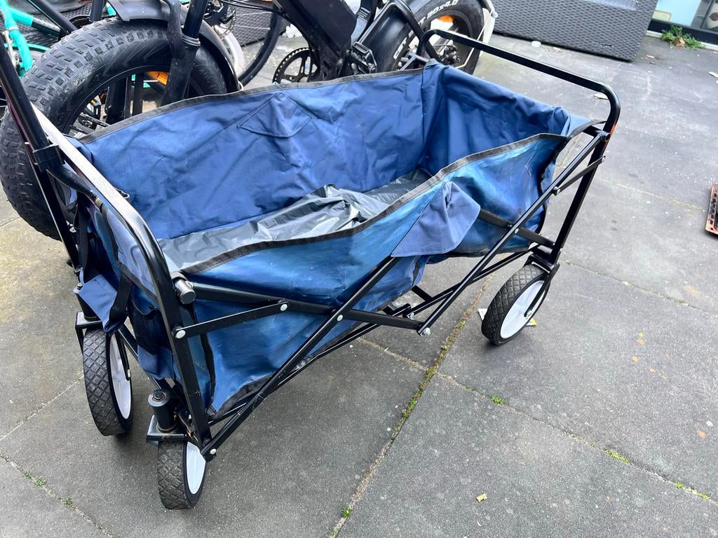 Opvouwbare bolderkar - Ideaal voor strand of boodschappen, Caravans en Kamperen, Bolderkarren, Ophalen of Verzenden, Opvouwbaar