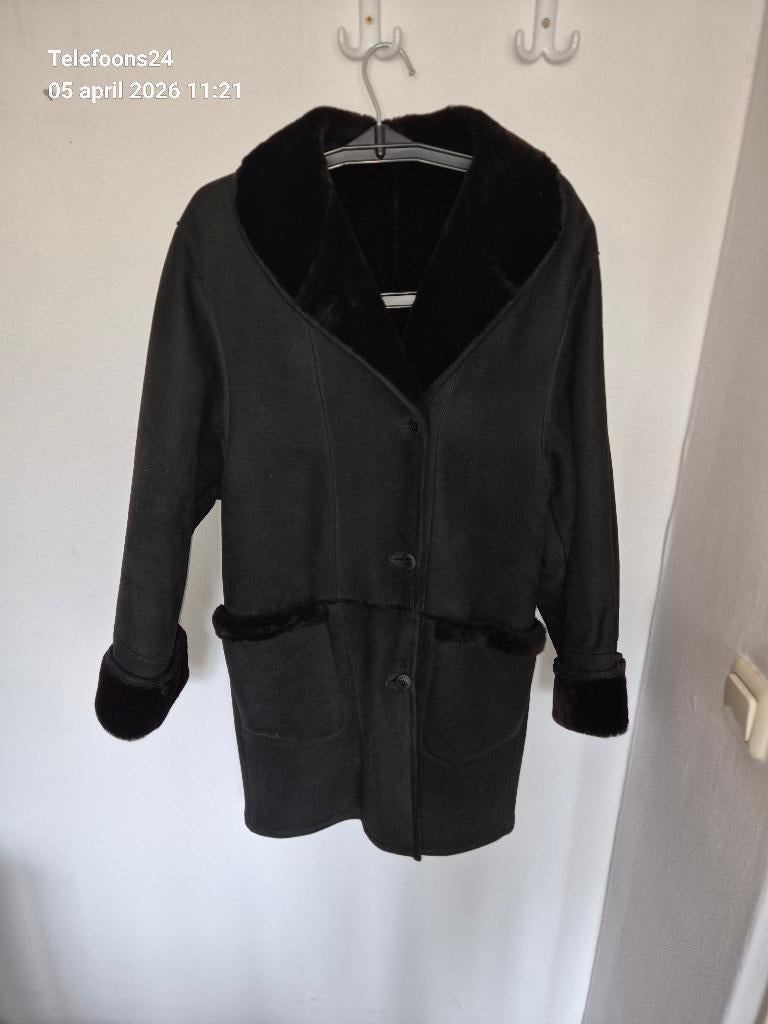 Arma Lammy-coat  Dames -zwart-maat S(36), Zwart, Arma, Ophalen of Verzenden, Zo goed als nieuw