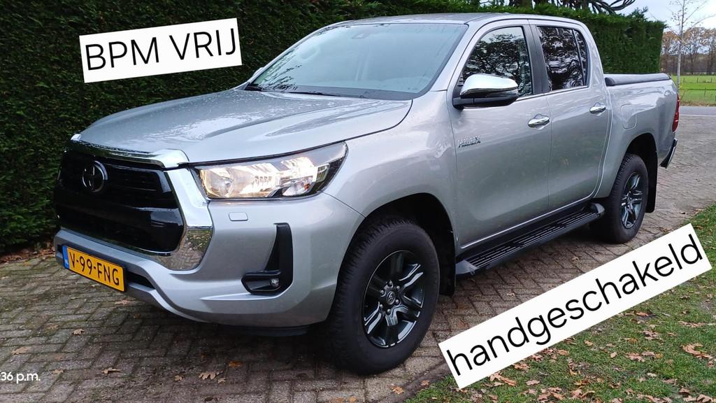 Toyota HiLux 2.4 D-4D Double Cab Professional handgeschakeld, Auto's, Stof, 4 cilinders, 150 pk, SUV of Terreinwagen