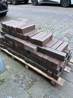 Nieuwe Gebakken Waalformaat Klinkers Bruin-paars, Doe-het-zelf en Verbouw, Metselstenen, Ophalen, Nieuw, Bakstenen