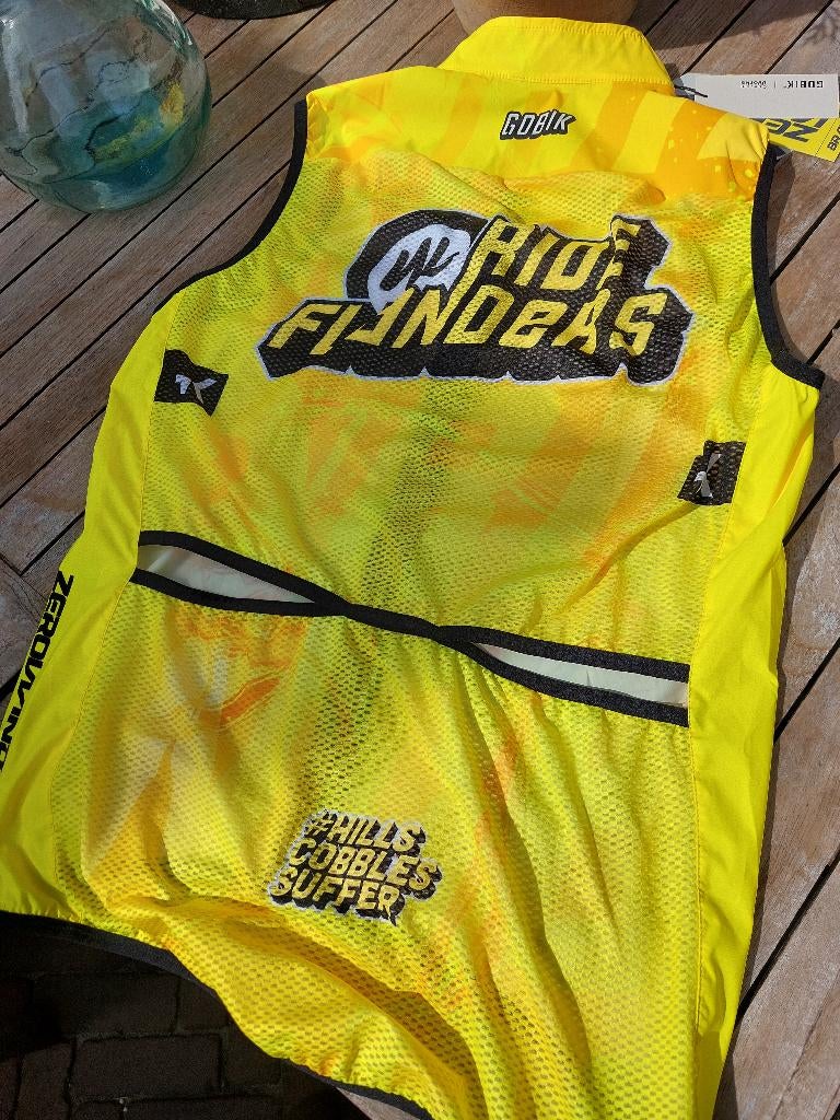 Windjack - We ride Flanders (XL) - nieuw., Fietsen en Brommers, Fietsaccessoires | Fietskleding, Dames, Nieuw, Ophalen of Verzenden