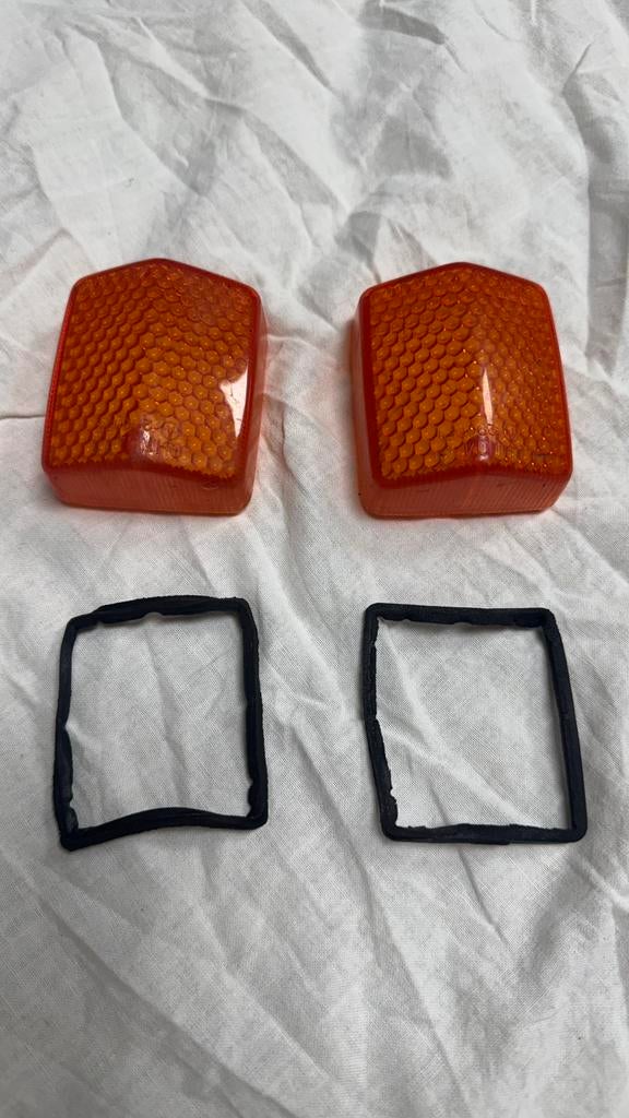 Knipperlicht kapjes met afdichtrubbers honda transalp pd06, Ophalen of Verzenden