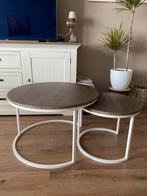 Twee leuke salontafels, Huis en Inrichting, 45 tot 60 cm, Minder dan 55 cm, Rond, Ophalen of Verzenden