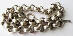 925 zilveren CASA Grove Jasseron collier ketting, 84 gr!, Ophalen, Zilver, Ketting