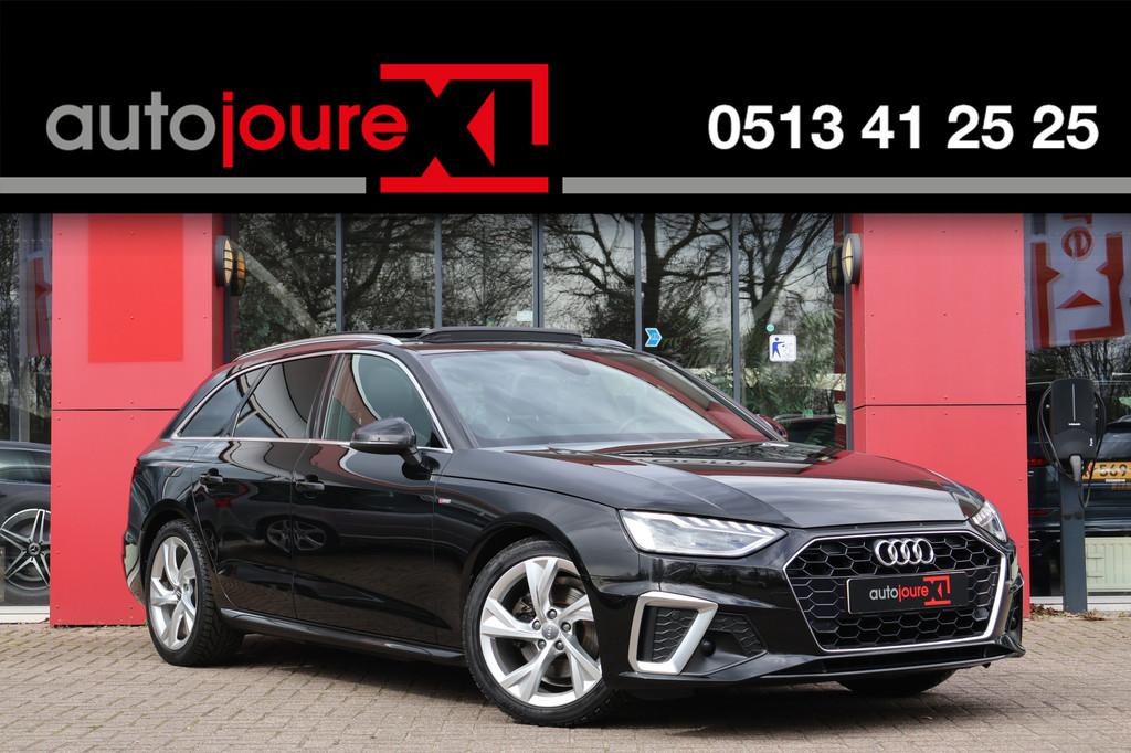 Audi A4 Avant 35 TDI Launch Edition Sport | 2x S-Line | Pano, Auto's, Gebruikt, Zwart, Diesel, 168 €/maand