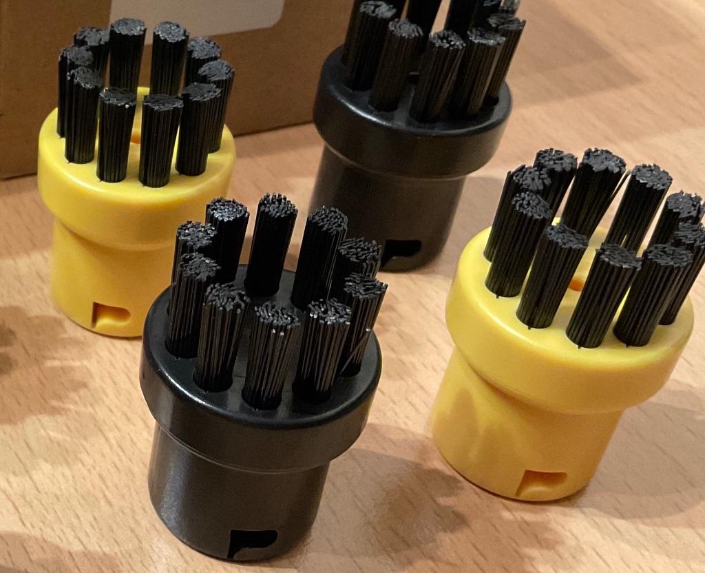 Ronde Borstels-sets voor Karcher Stoomreiniger SC Cleaner, Witgoed en Apparatuur, Stoomapparaten, Nieuw, Stoomreiniger, Ophalen