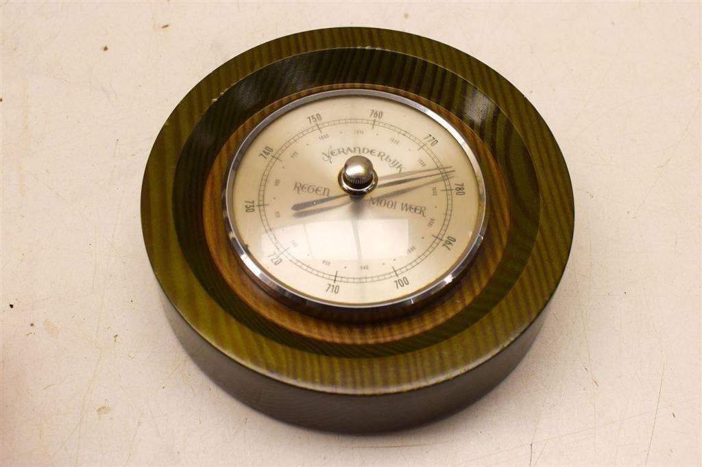 Ronde Barometer 51033, Ophalen of Verzenden, Gebruikt