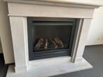 Faber gaskachel plus ombouw natuursteen, Huis en Inrichting, Kachels, Ophalen, Gebruikt, Gas, Gaskachel