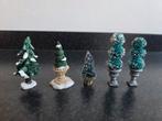 5 Lemax boompjes of planten kerstdorp modelbouw, Ophalen of Verzenden, Zo goed als nieuw