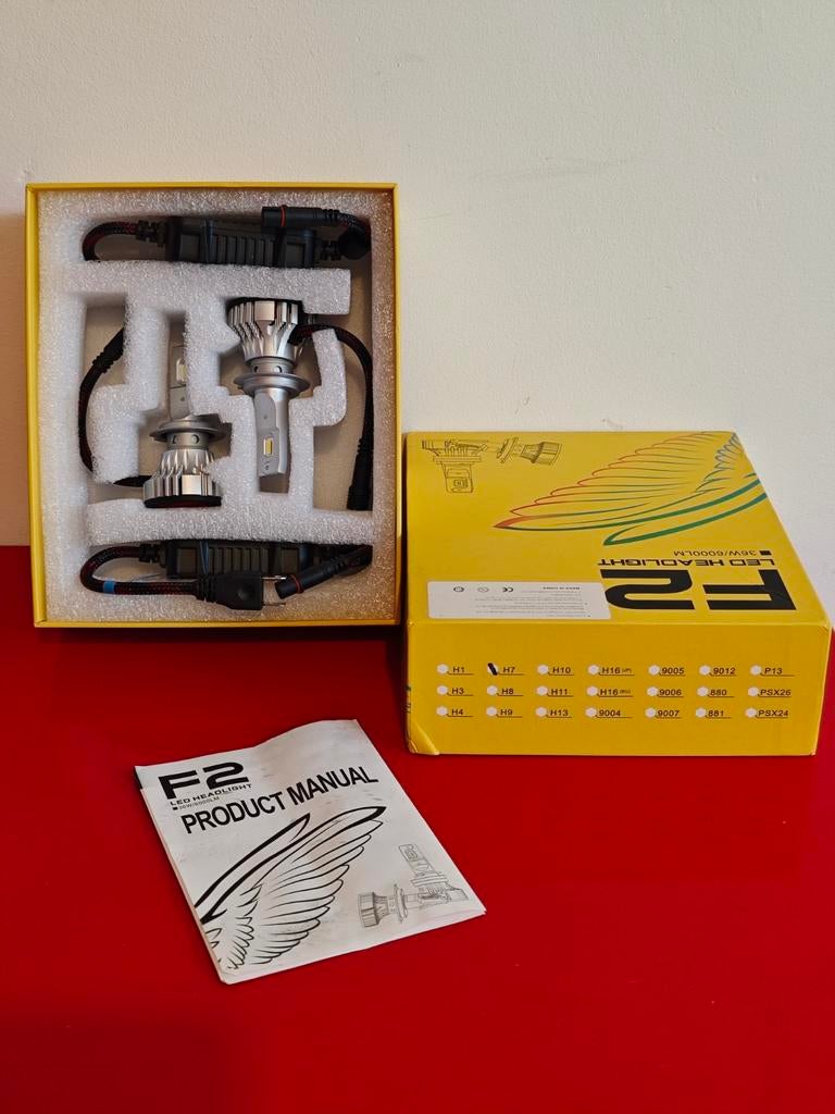 F2 H7 ledlampen voor auto of motorfiets, Ophalen of Verzenden, Nieuw, Universele onderdelen